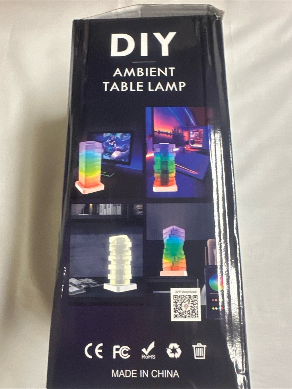 DIY Ambient Table Lamp - Multi-Color LED Lantern - Picture 3 of 5